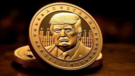 Donald Trump lansează criptomoneda „Meme Trump”