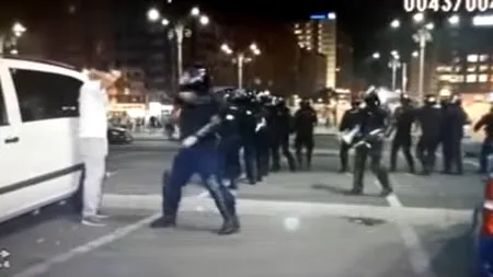 Jandarmul care a bătut un protestar pașnic, în timpul protestelor din 10 august a fost condamnat
