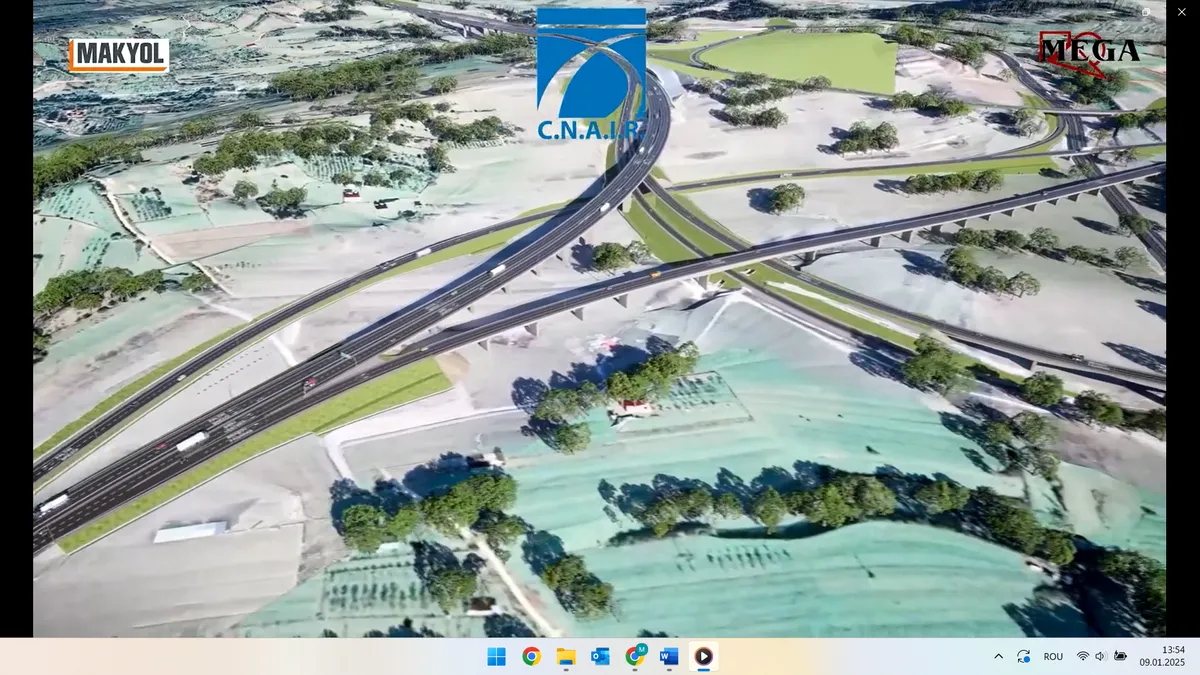 Cum arată și unde se va construi cel mai complex nod rutier din România (VIDEO)