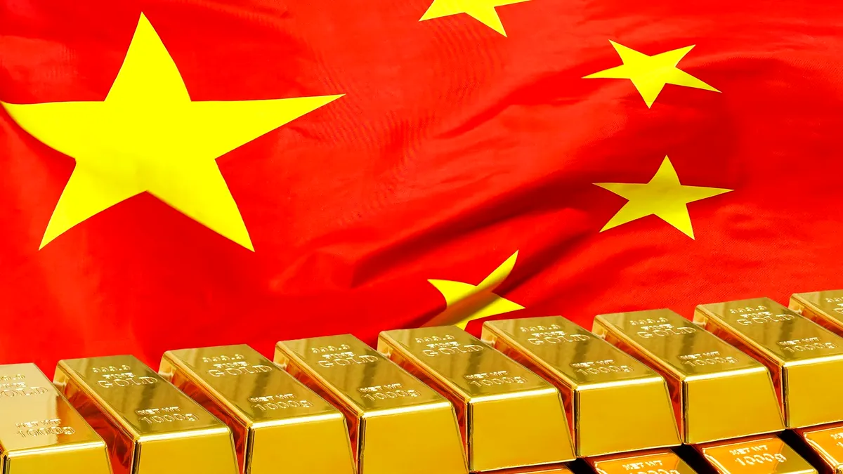 Cererea de aur angro a scăzut, în China, în luna mai,