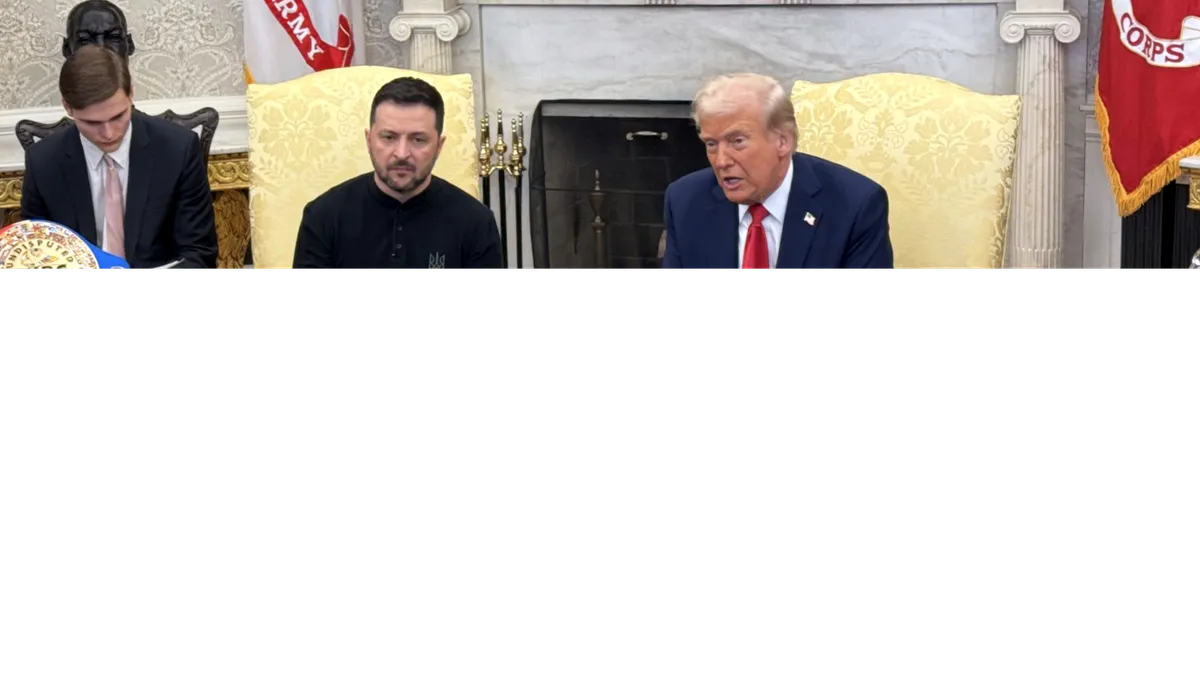 SUA pun presiune pe Zelenski. „Fie se întoarce la masa negocierilor cu recunoștință, fie altcineva trebuie să conducă țara“