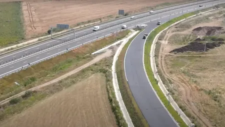 Nodul rutier de la Sebeș, cu bretelele către Deva, a fost deschis. Urmează bretelele pe legătura cu Sibiu (Video)
