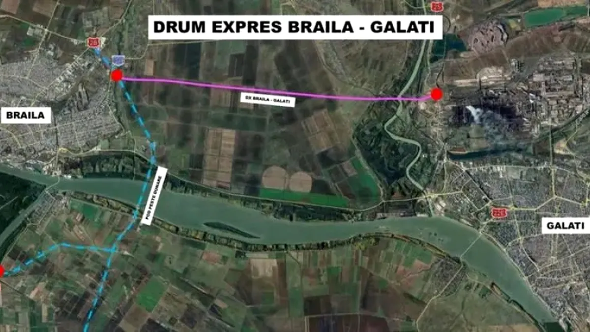 Drumul care schimbă harta Moldovei: DEx6 Brăila–Galați, aproape de final