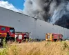 Incendiu violent la depozitul retailerului LPP din Giurgiu! Fumul gros pune în alertă mai multe localități din zonă