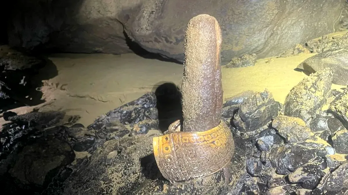 Gunoiul găsit într-o peşteră s-a dovedit a fi un artefact vechi de 500 de ani