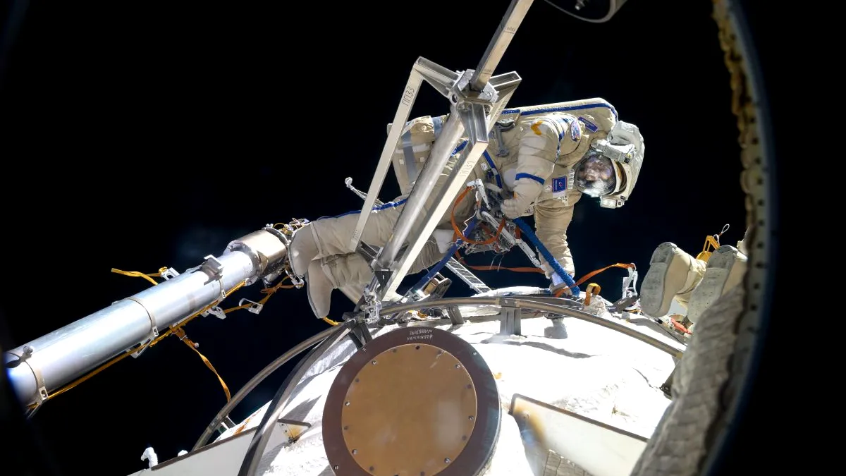 O astronaută americană a aterizat în Rusia