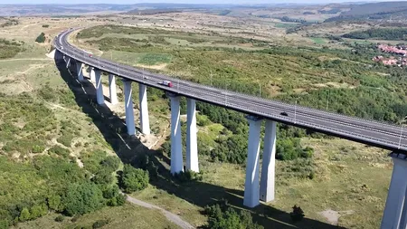 Pilonii viaductului Aciliu se crapă! CNAIR va face o expertiză/VIDEO