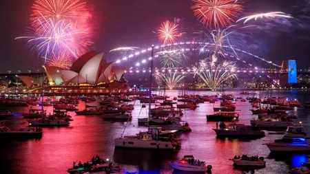 Primele țări din lume care au intrat în 2026. Focuri de artificii spectaculoase la Auckland și Sydney