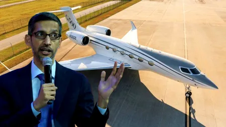 Avionul lui Sundar Pichai a aterizat la București: Google investește 2 miliarde de dolari în România?