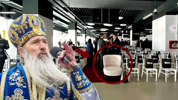 Covor roșu și „tron” alb pentru Teodosie la inaugurarea terminalului de la Mihail Kogălniceanu