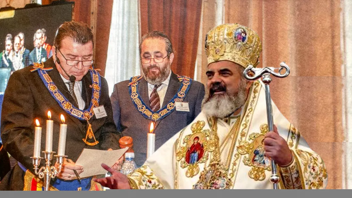 Patriarhul Daniel vrea controlul masonilor, braț la braț cu plagiatorul Radu Bălănescu. EXCLUSIV