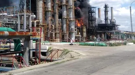Amendă de 50.000 de lei în cazul incendiului de la Petromidia