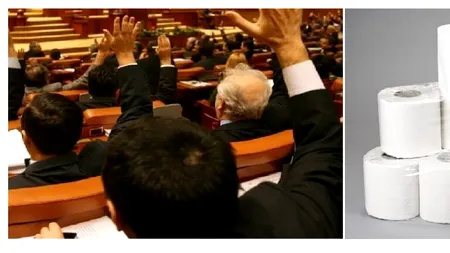 INCREDIBIL. 36 de persoane de la Camera Deputaților se ocupă cu achiziționarea de hârtie igienică și servețele pentru mâini