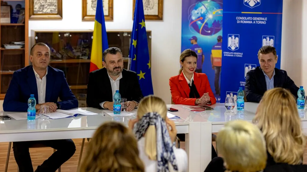 Secretarul de stat Gheorghe Cârciu s-a întâlnit cu comunitatea românească din Italia