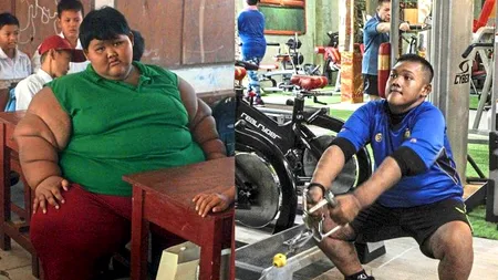 Copilul cel mai gras din lume a slăbit 115 kg și are o viață aproape normală