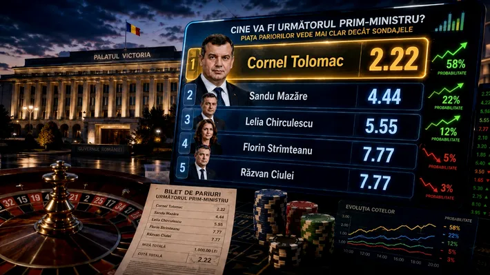 În cine cred pariorii ca viitor prim-ministru: surprizele probabilităților