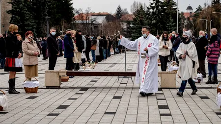 10 aprilie: Pentru prima dată după pandemie, catolicii de rit latin celebrează Duminica Floriilor cu Procesiune pe străzile Bucureștiului