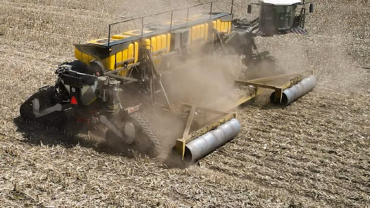 ”Monstrul” de la Horia! Cel mai mare utilaj agricol din lume să dă pe ogoarele patriei
