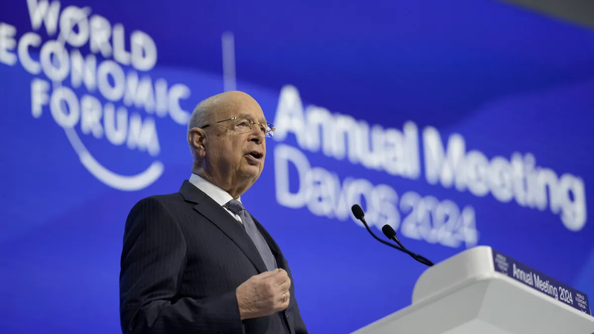 Klaus Schwab nu va mai conduce convențiile ,,elitei economice” mondiale