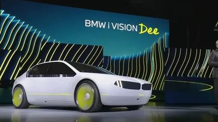 BMW a prezentat mașina care își schimbă singură culoarea (VIDEO)
