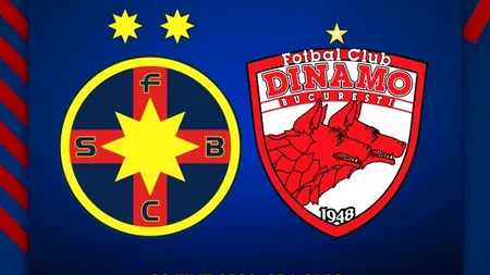Pe ce stadion se va juca derby-ul dintre FCSB și Dinamo