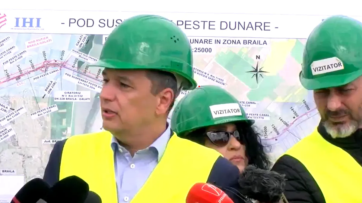 Ministrul Grindeanu a obținut garanții că pe podul Brăila se va circula din decembrie