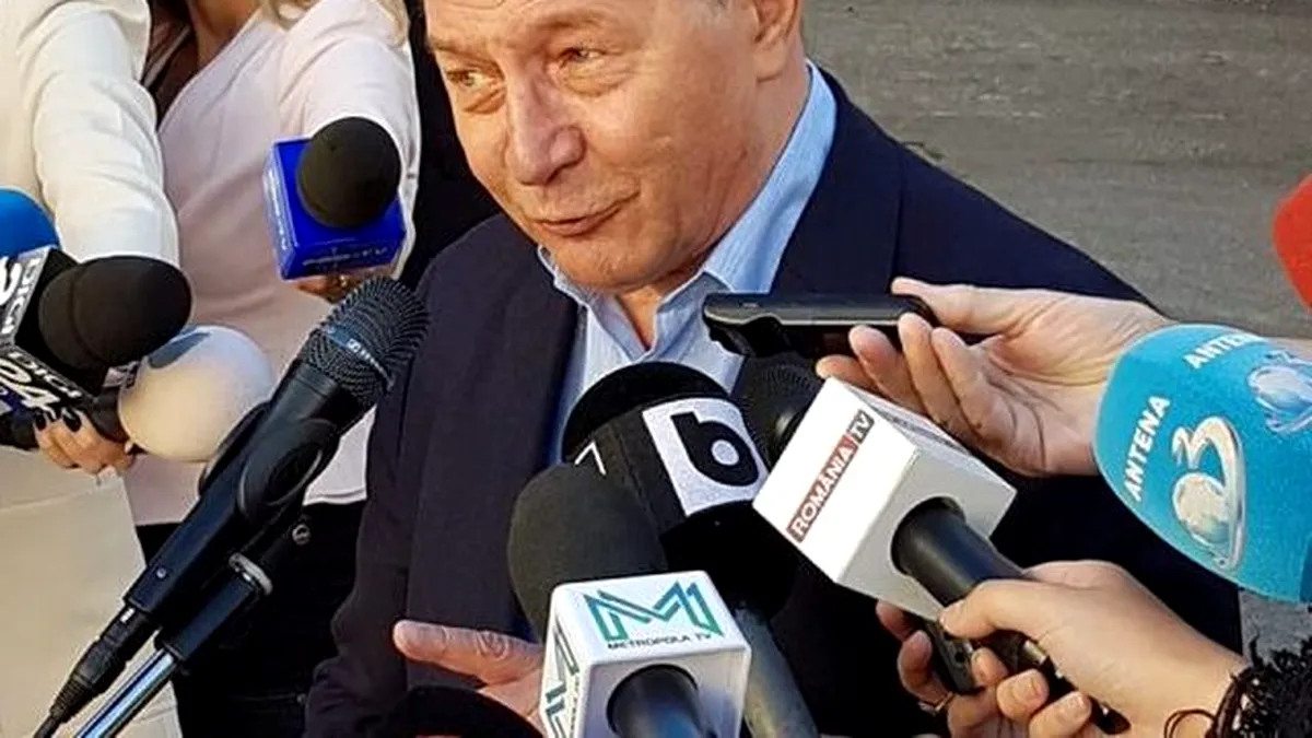 Traian Băsescu, PMP: Uite că a ieșit și Nicușor și PMP la peste 5%!