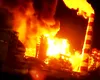 Rafinărie și conductă de petrol în flăcări, în Rusia, după un atac cu drone