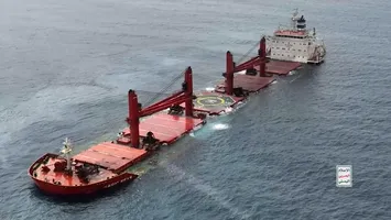 Nava de marfă Magic Seas s-a scufundat în Marea Roșie după un atac al houthilor (video+foto)