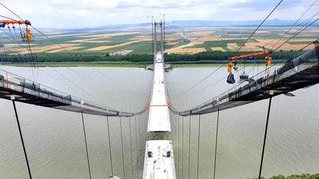 Podul de la Brăila nu va fi gata la termen „decât dacă se întâmplă o minune omenească”