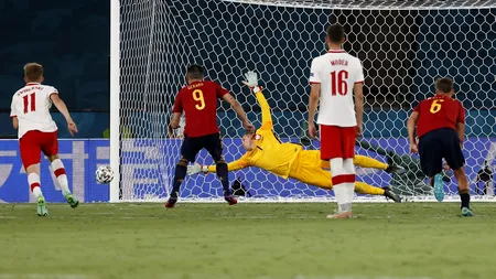 EURO 2020 | Spania - Polonia 1-1. Ibericii au ratat un penalty