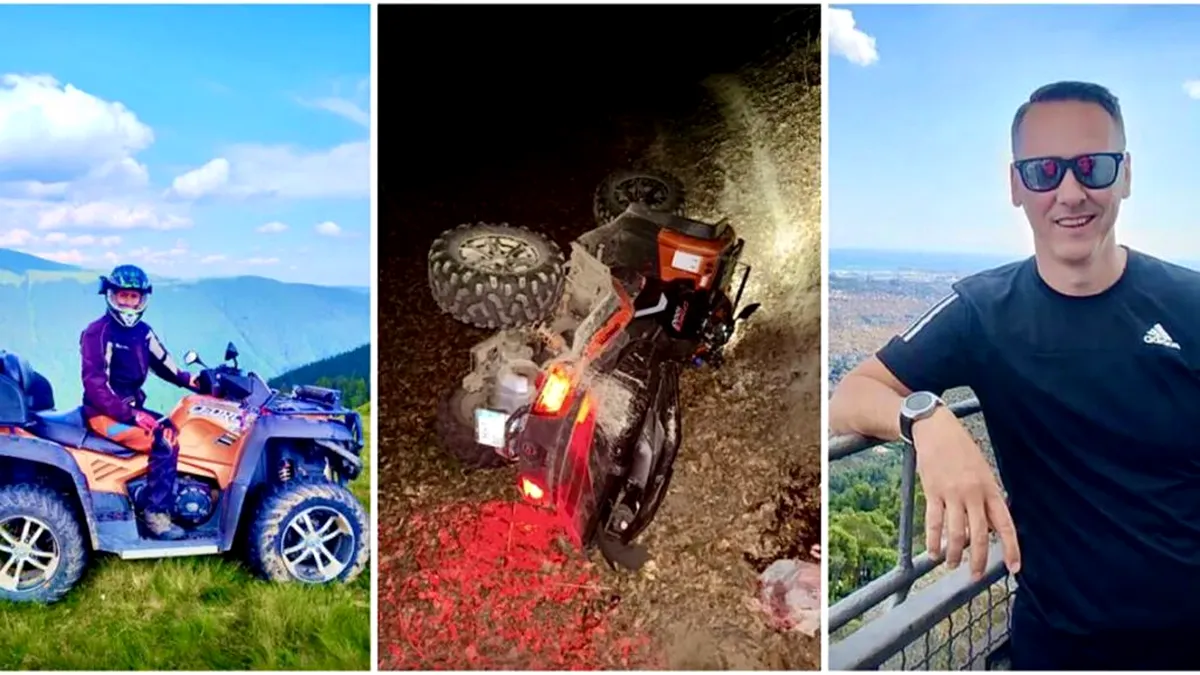 Tragedie în Argeș: Un celebru om de afaceri a murit într-un accident cu ATV-ul