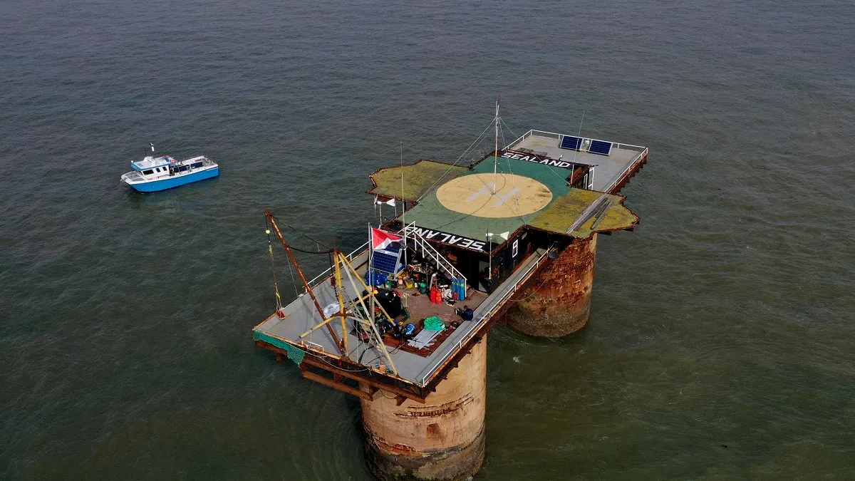 Singura țară din lume cu un singur locuitor: Sealand, micronațiunea fascinantă din Europa