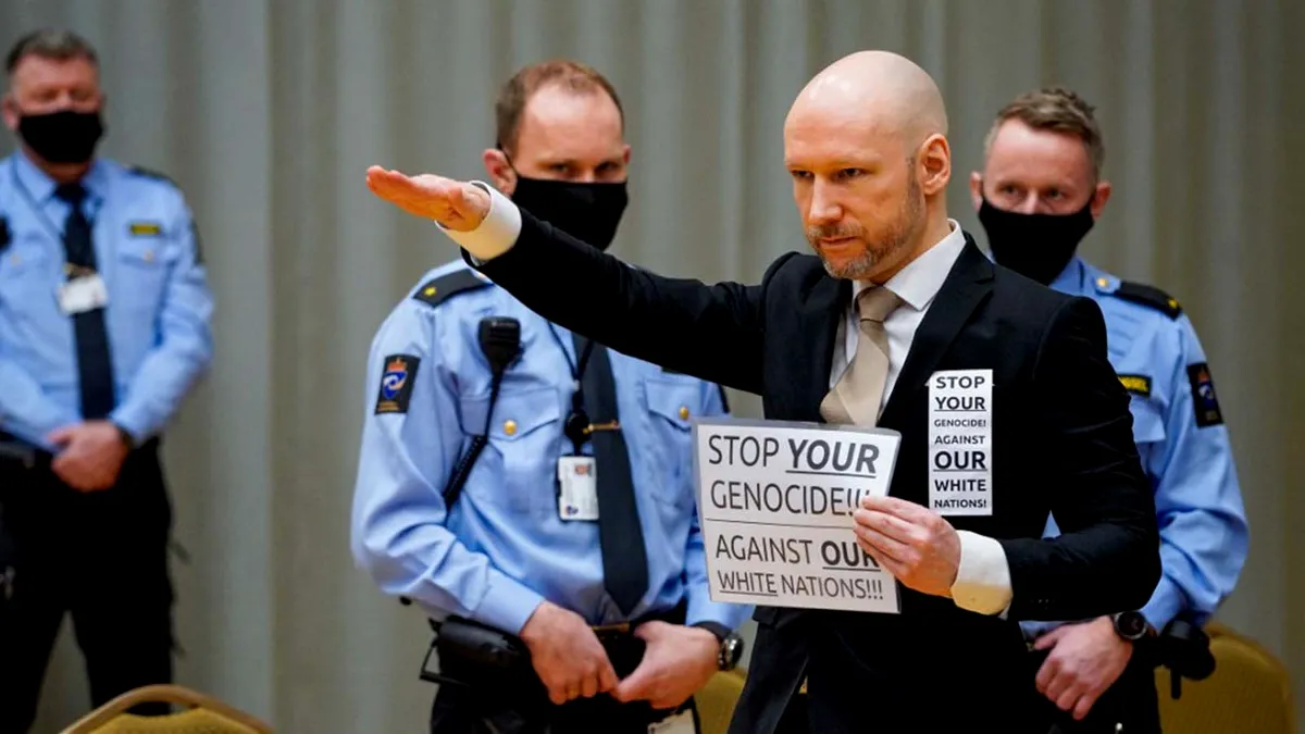 De ce este neonazistul norvegian Anders Breivik la fel de periculos ca acum un deceniu