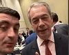 Farage atacă românii din Marea Britanie, Simion îl legitimează politic