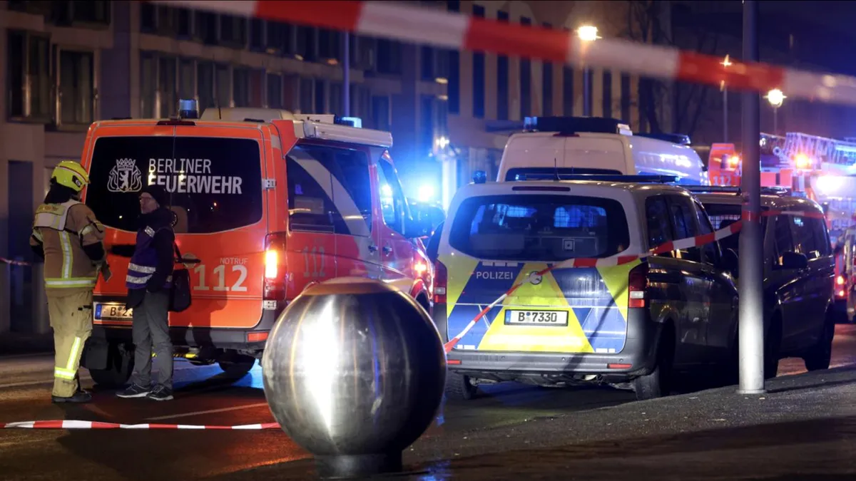 Panică la Ambasada SUA din Berlin. Atac cu armă albă, cu două zile înainte de alegerile din Germania