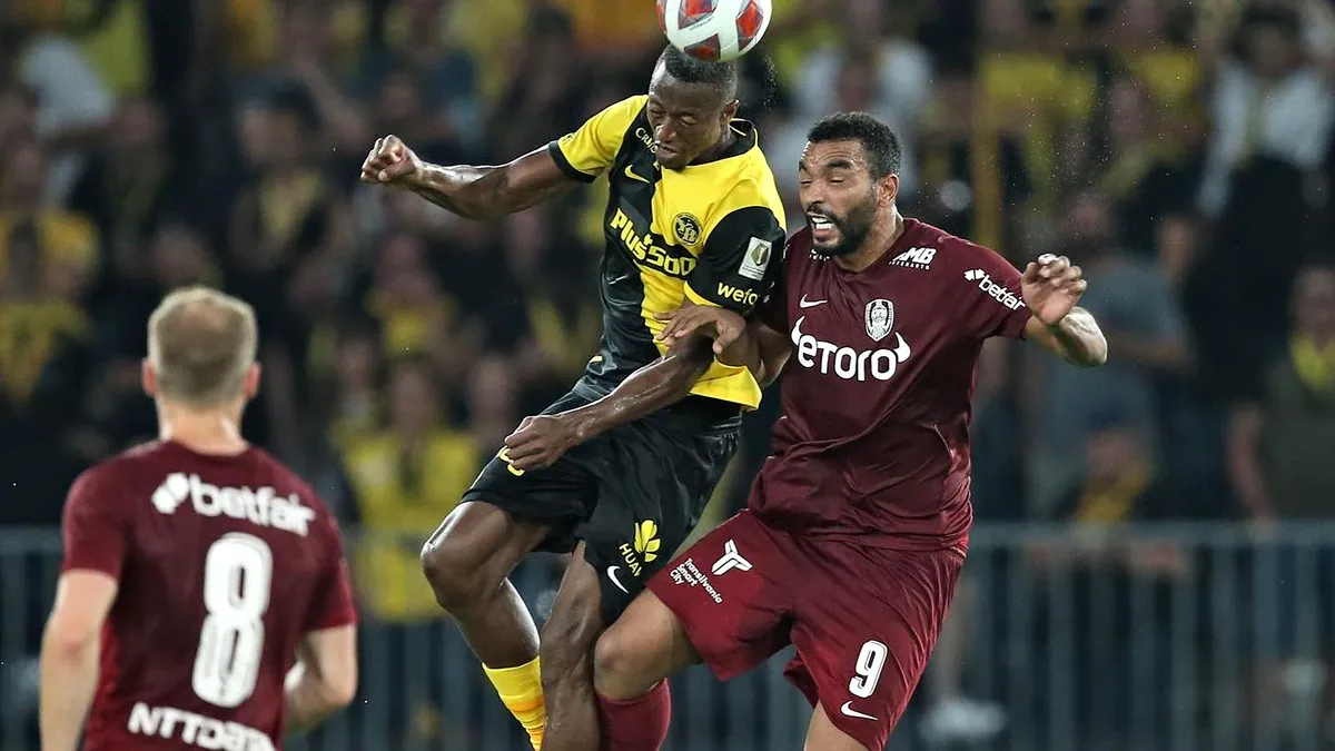 Champions League: Young Boys Berna - CFR Cluj 3-1. Ce urmează pentru campioana României