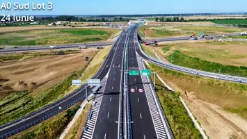 Efectul autostrăzii Bucureștiului: A0 preia 40% din traficul DNCB