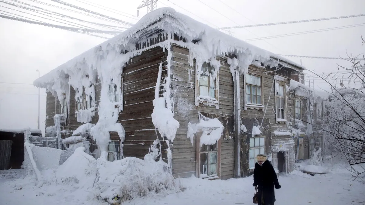 Viața în congelatorul planetei: Cum supraviețuiesc cei 300.000 de oameni din oraşul cu temperaturi de minus 45 de grade
