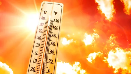 Cod galben de caniculă și azi. Temperaturile se vor situa între 33 și 37 de grade