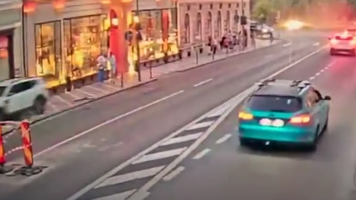 Tragedie în centrul Brașovului: un turist german și un tânăr din Piatra Neamț au murit după ce un șofer a intrat cu mașina în ei