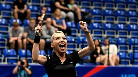 Bernadette Szocs , aur la tenis de masă, la Jocurile Europene din Polonia