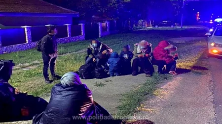 Poliția de frontieră a găsit 11 persoane, din care cinci copii, pe malul Dunării
