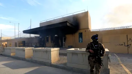 Mai multe rachete au lovit Ambasada SUA din Irak