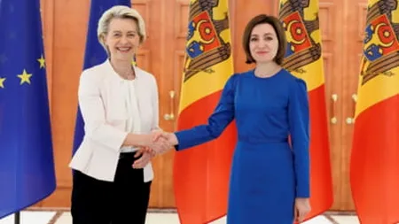 Șefa Comisiei Europene se reîntoarce în Republica Moldova. Vizită este destinată negocierilor de aderare a țării la UE