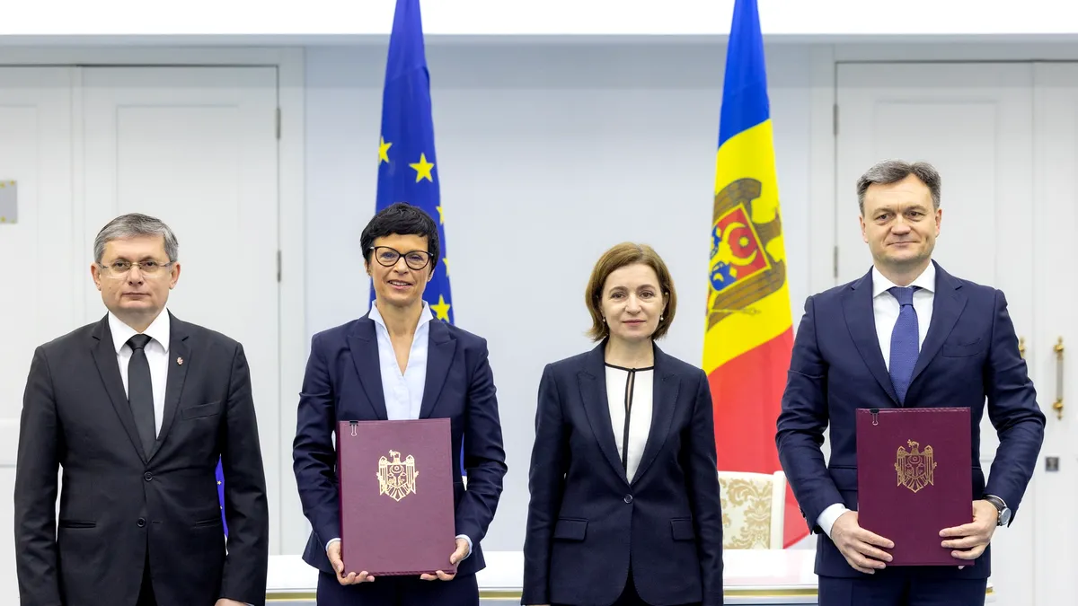 UE acordă Moldovei un ajutor fără precedent