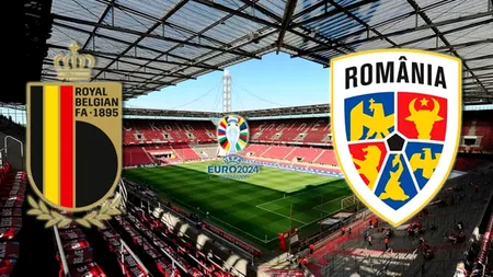 Belgia – România se joacă ACUM! EURO 2024