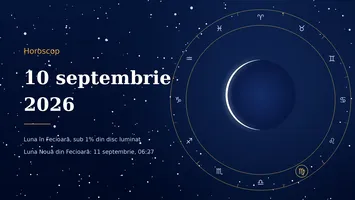 Horoscop 10 septembrie 2026: ziua în care trei zodii primesc răspunsul pe care îl tot amânau