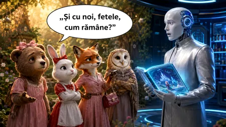 Teste dificile: Inteligența Artificială a pus basmele pe pilot automat. Eroul este aproape întotdeauna „el”