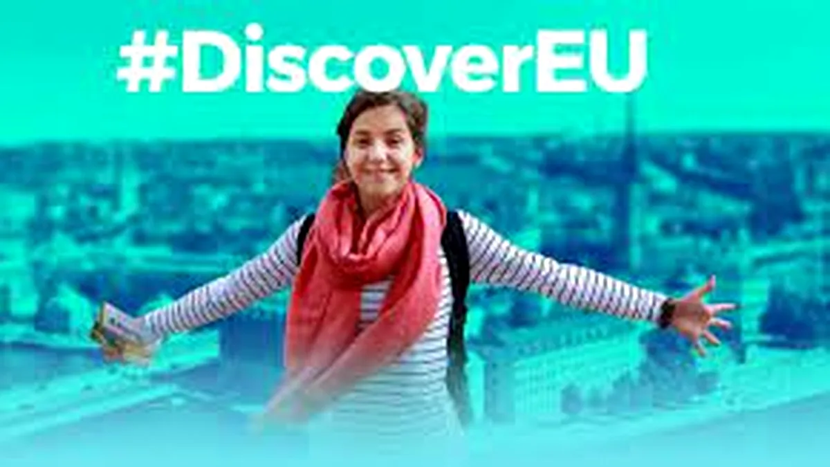 Câți tineri români vor putea să călătorească gratuit în Europa cu permise DiscoverEU